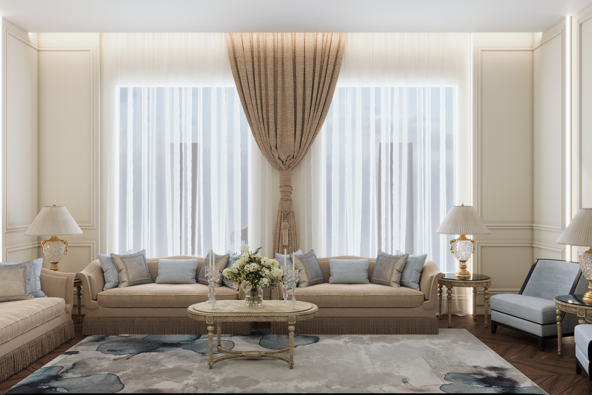 Simple Neoclassical men majlis-0