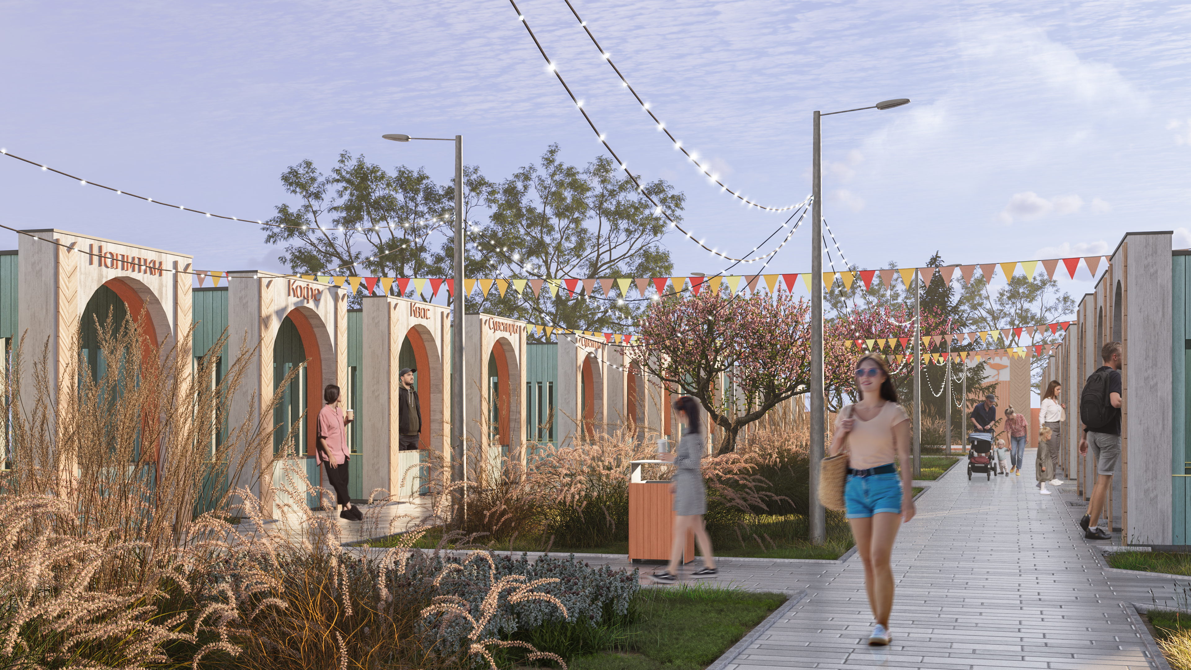 Благоустройство набережной в городе Новоазовске-7