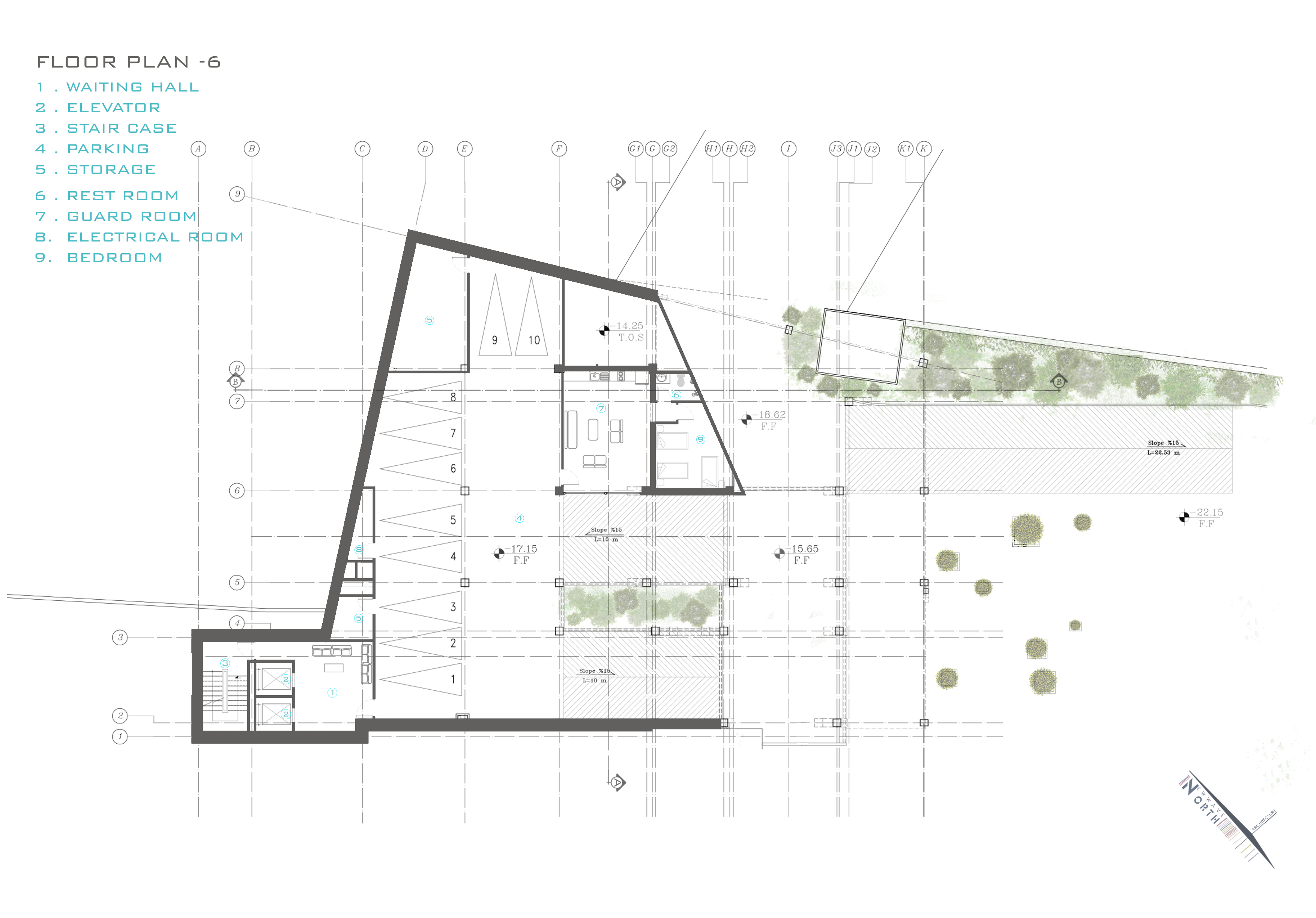 新波建筑 · 伊朗 Tehran 停车场及会议厅扩建项目-33