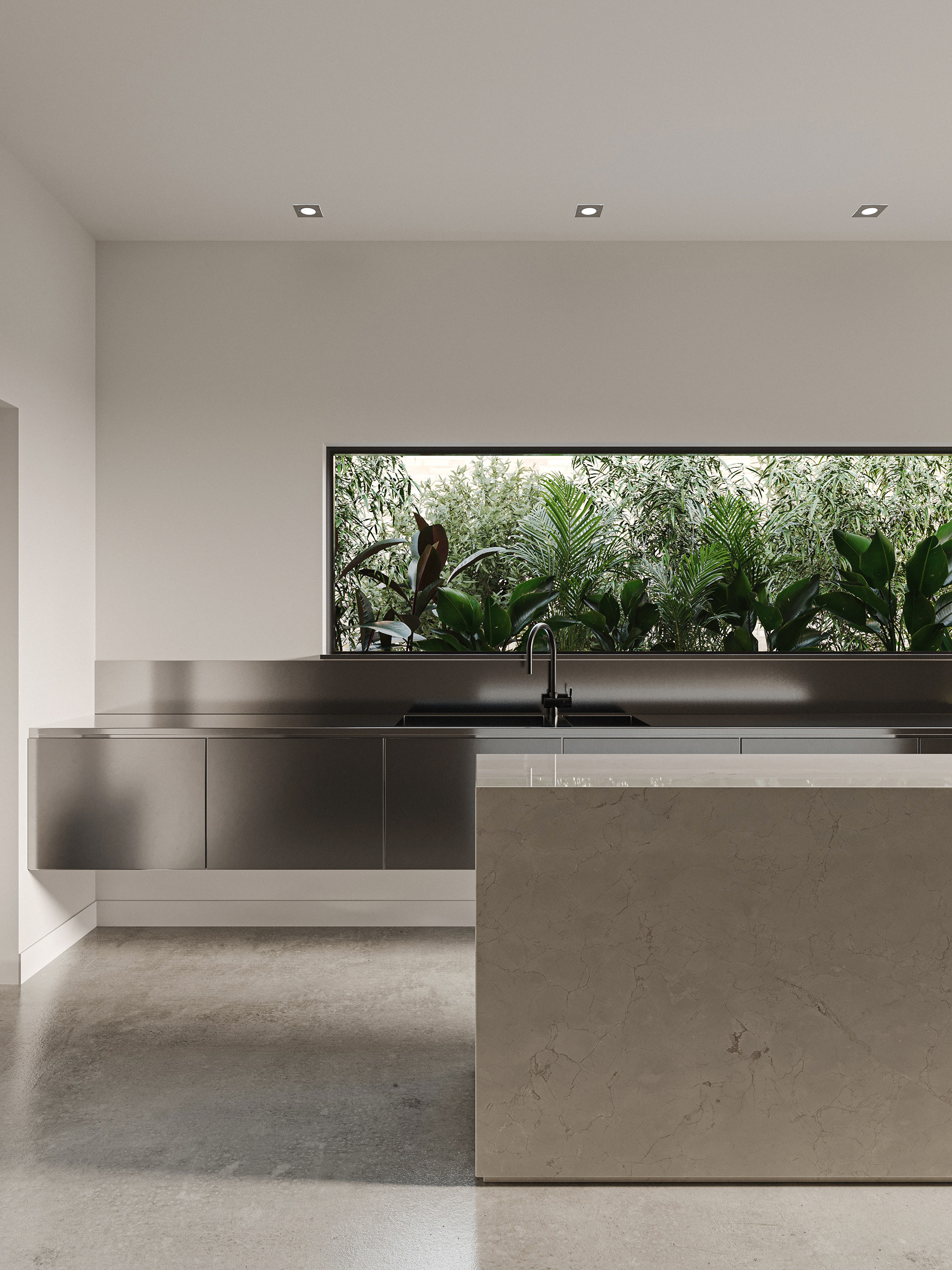 Japandi 室内概念设计丨Laura Dauby-1