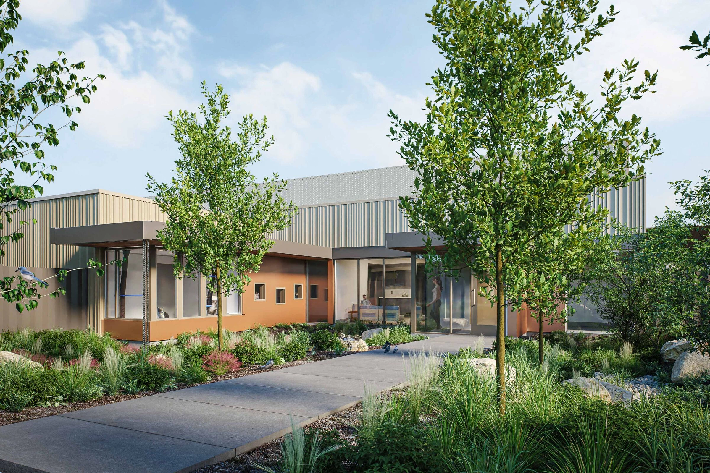 俄勒冈人道协会丨美国波特兰丨Scott Edwards Architecture-41