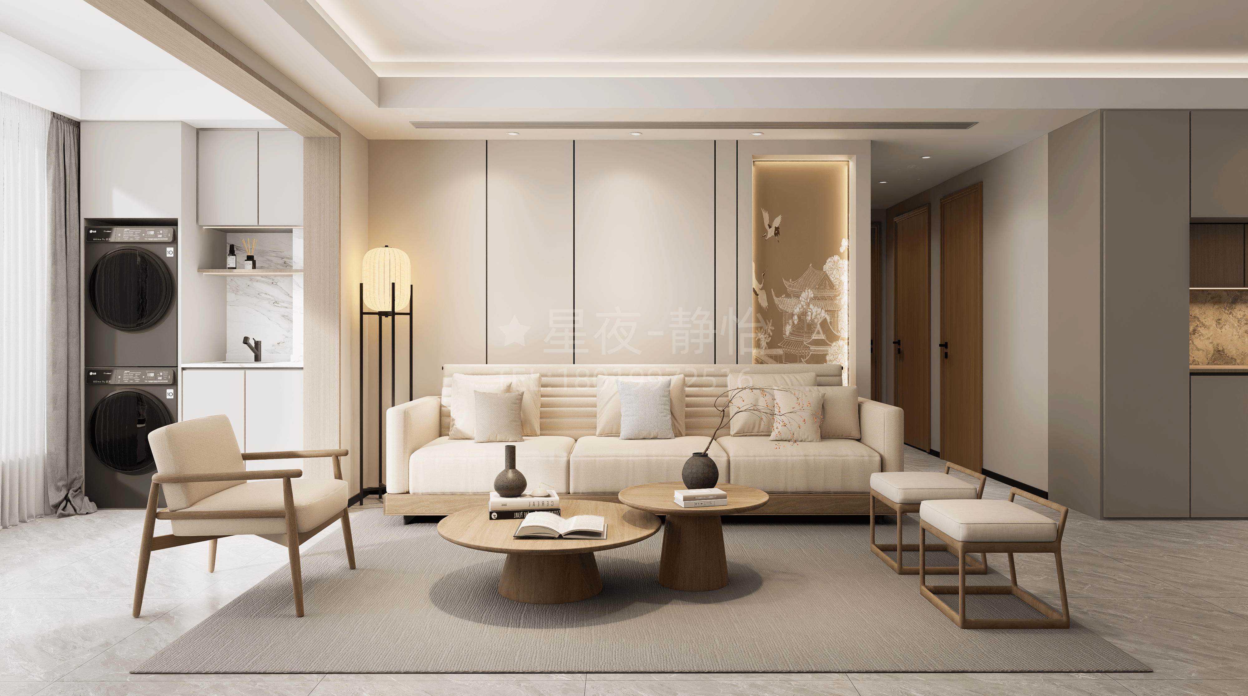 SU室内室外空间效果案例-5