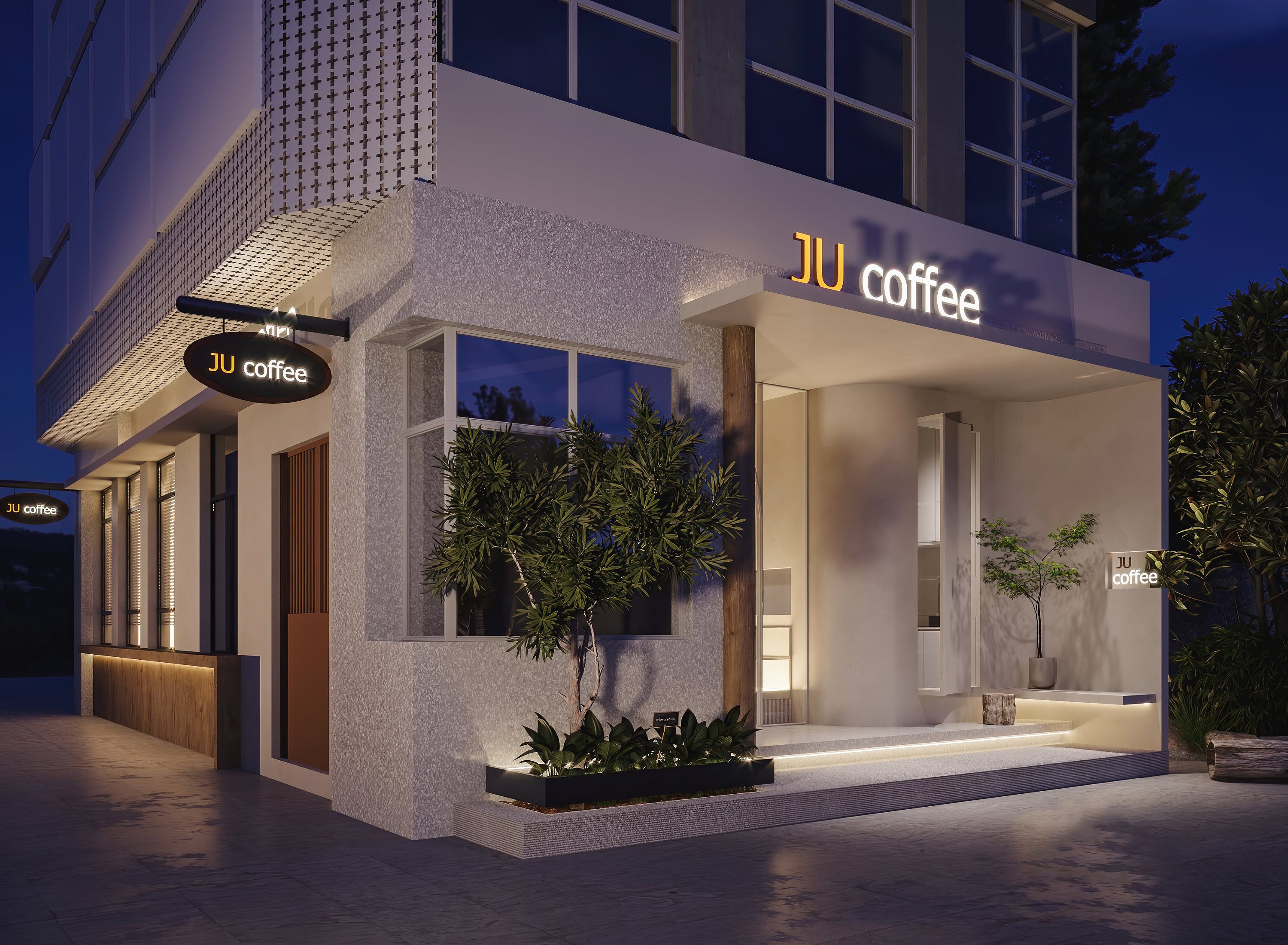 【咖啡厅】现代咖啡店-1