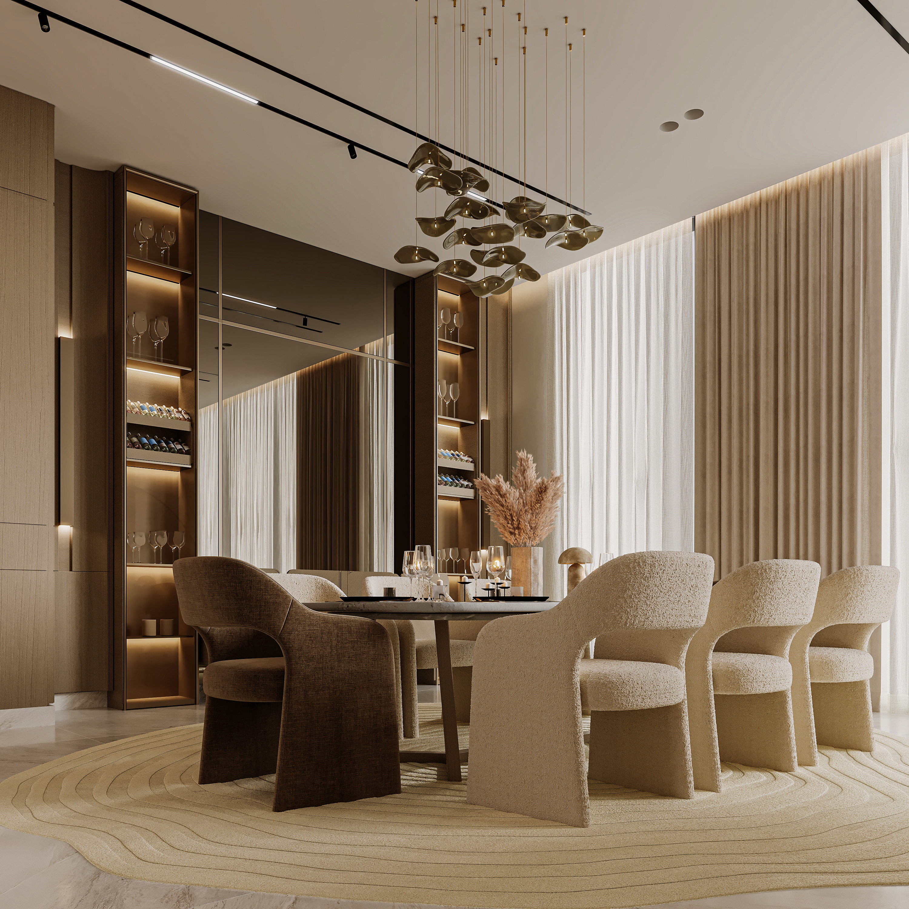 大厅室内设计丨KT_DESIGN STUDIO-21