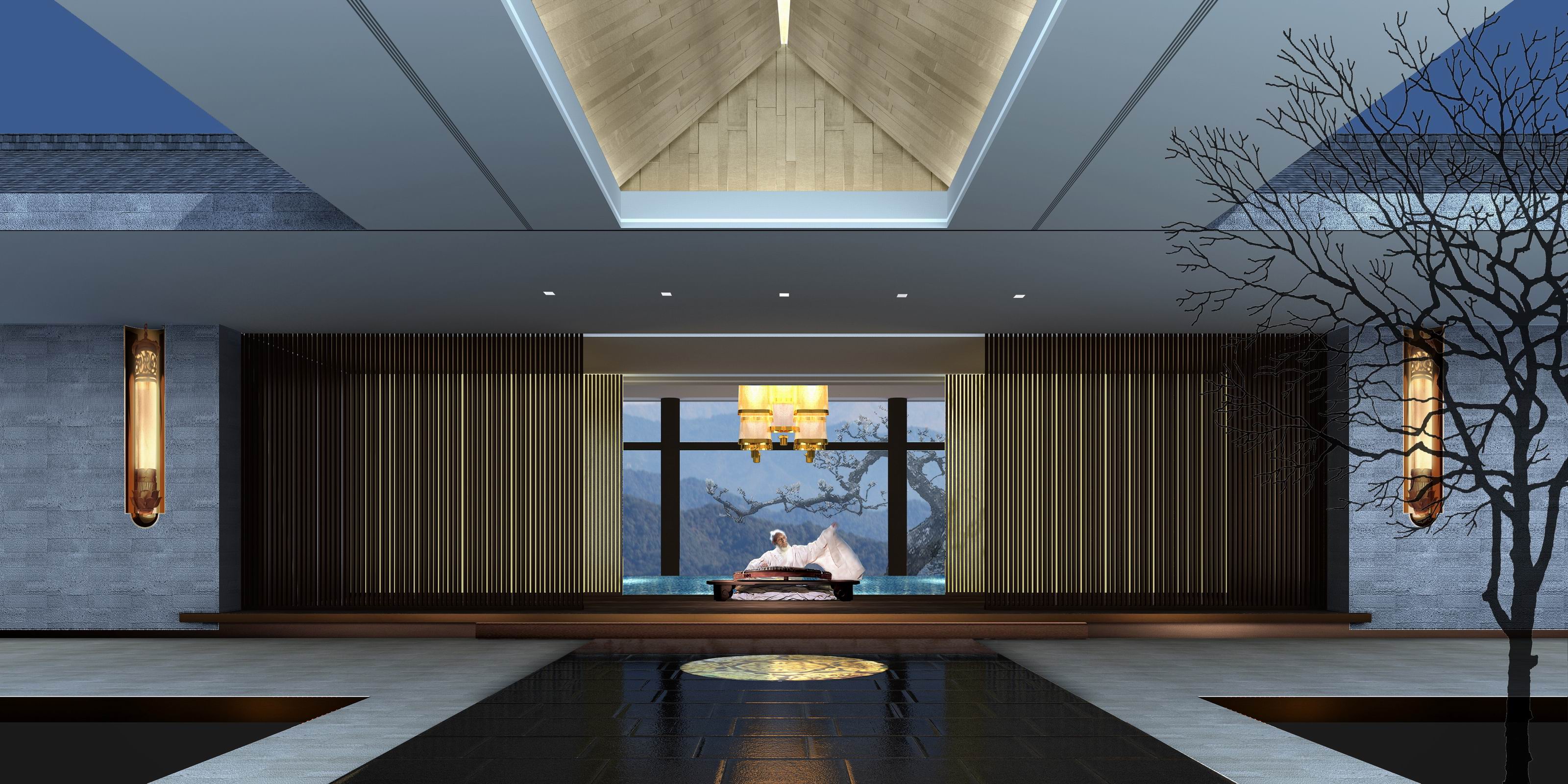 西安临潼悦椿温泉酒店国宾馆正式方案图册-15