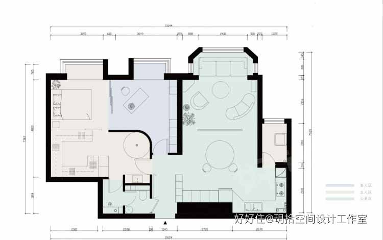 北京 68㎡法式复古住宅丨中国北京-28