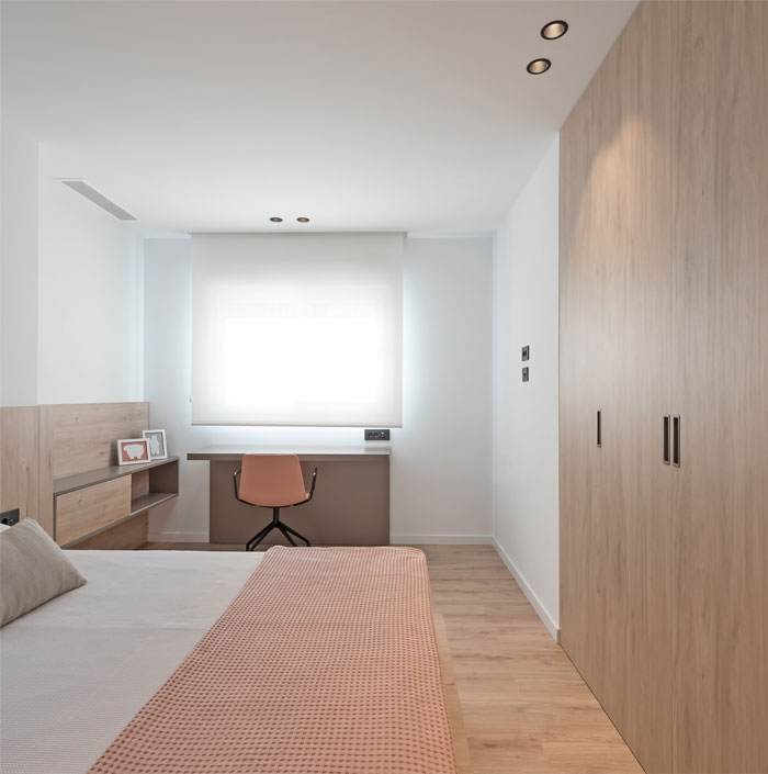 100㎡明亮，简单实用的公寓设计  ManuelGarcíaAsociados-17