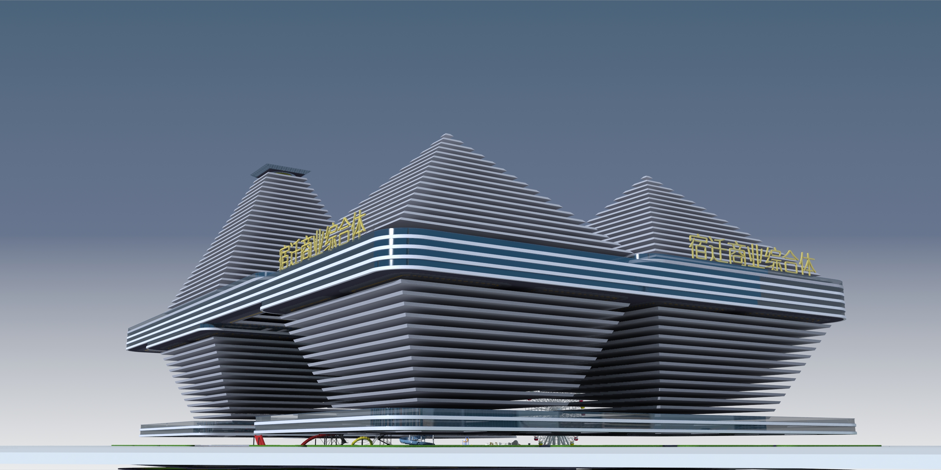 天空之城,宿迁生态商业综合体丨中国宿迁-5