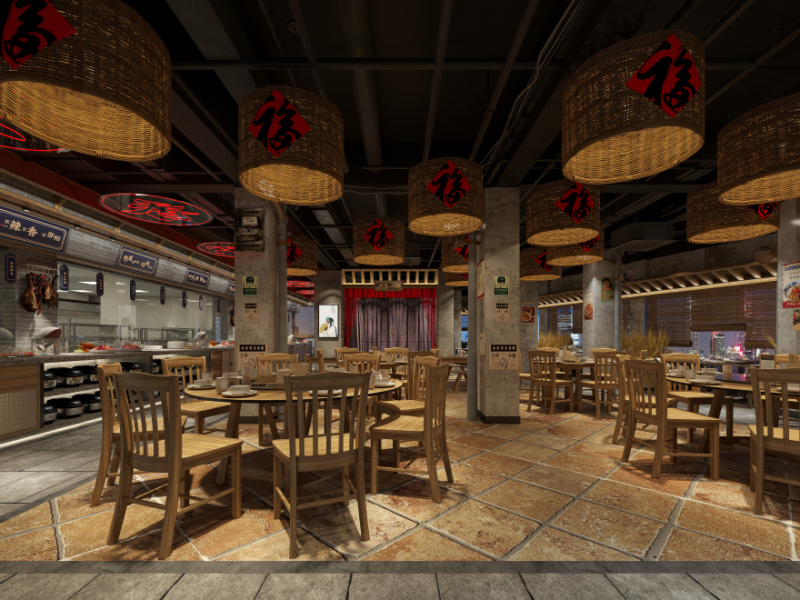 餐饮品牌店面设计·老邵阳丨中国邵阳丨邵德春云创品牌全案设计-31