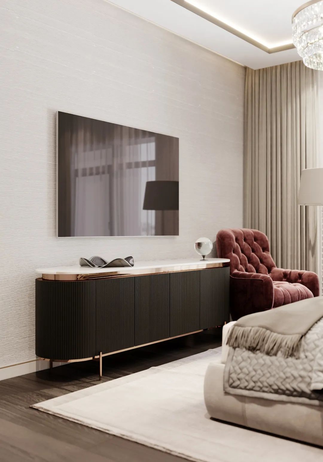 高级灰金属风格住宅丨俄罗斯丨俄罗斯圣彼得堡设计师 Gavriil Verbitsky-19