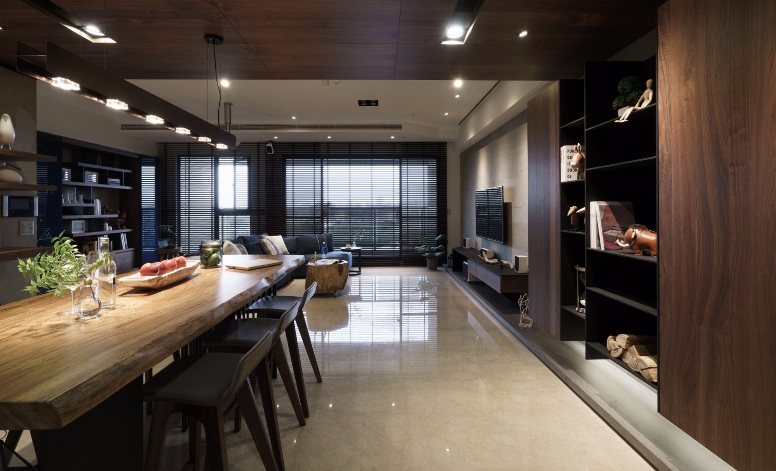 美术爱河——132m²人文居家住宅  千彩胤空间设计-16