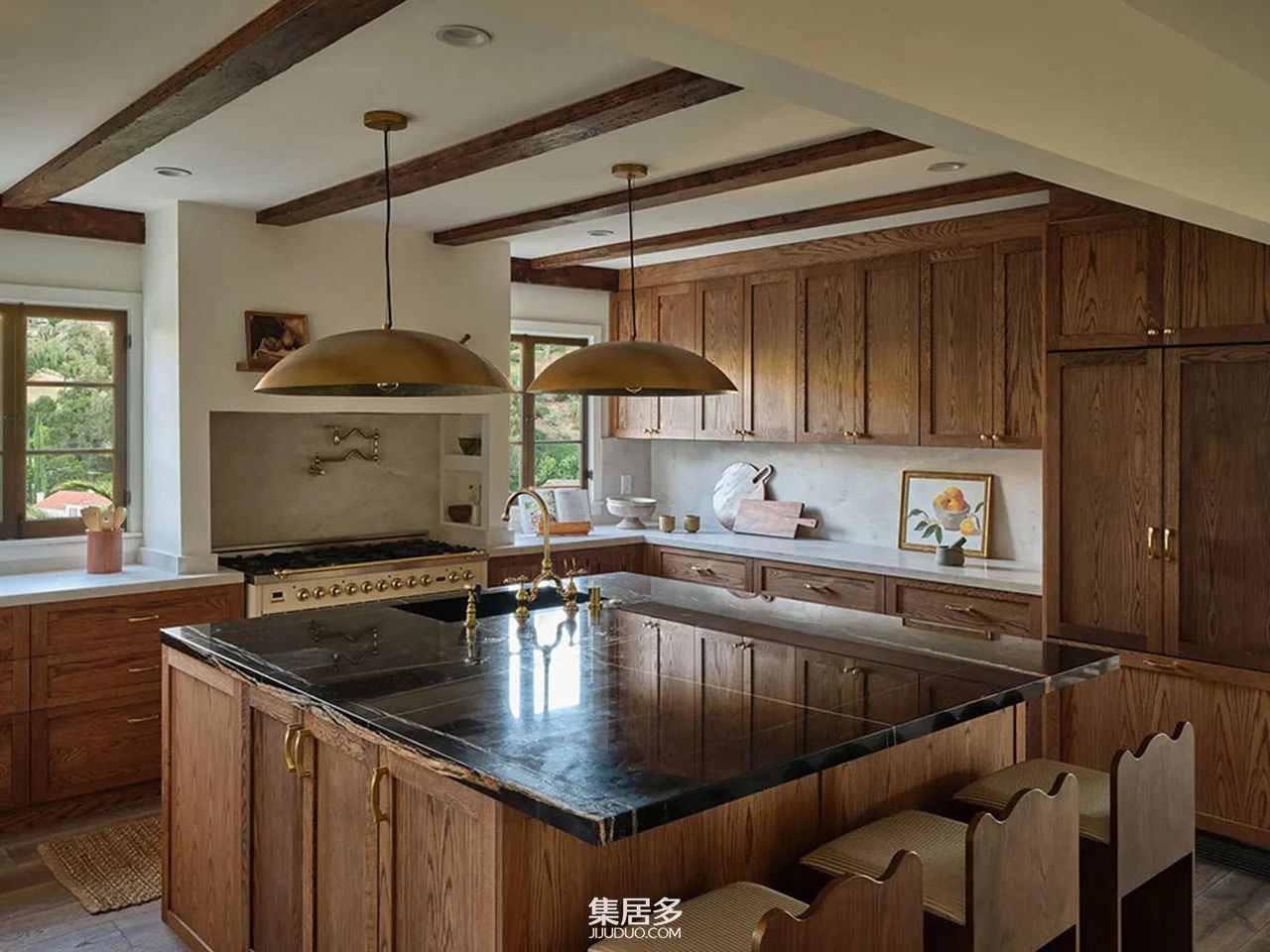 加州传统别墅现代内饰设计丨美国-25