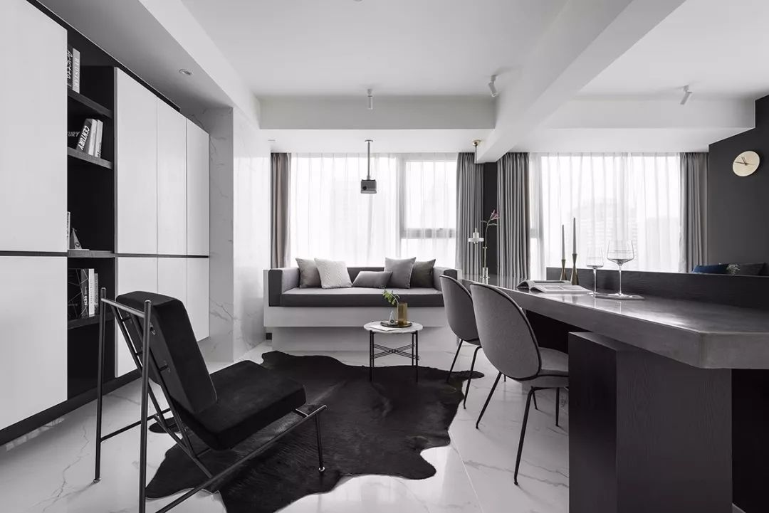 48 平米小户型秒变 100 平,现代风格设计展现空间魔法-11