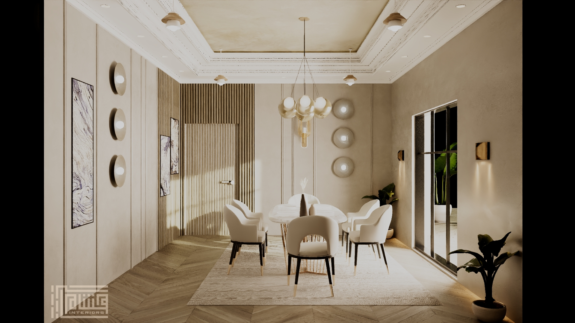 Modern Dining Room INTERIOR DESIGN-3