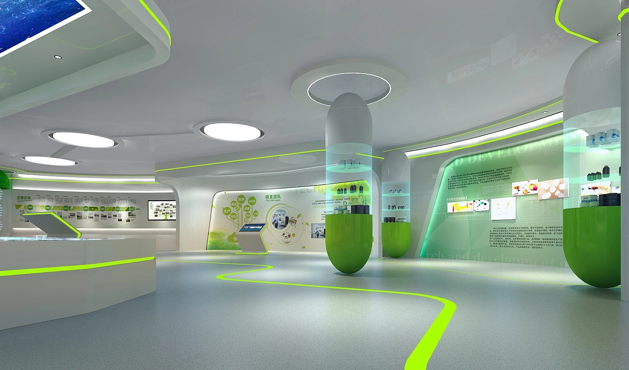 常山药业企业展厅-1