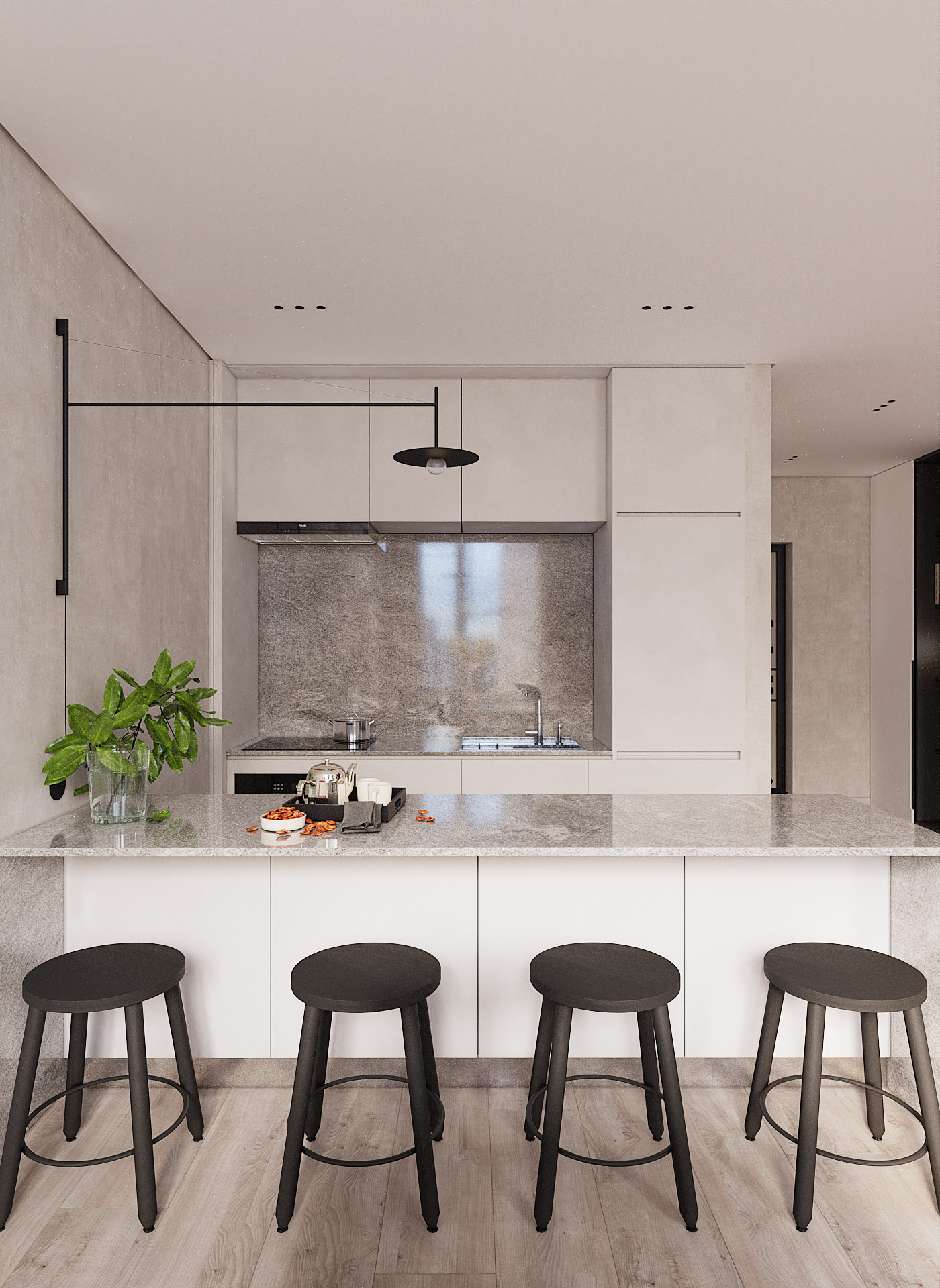 65㎡小空间公寓设计-6