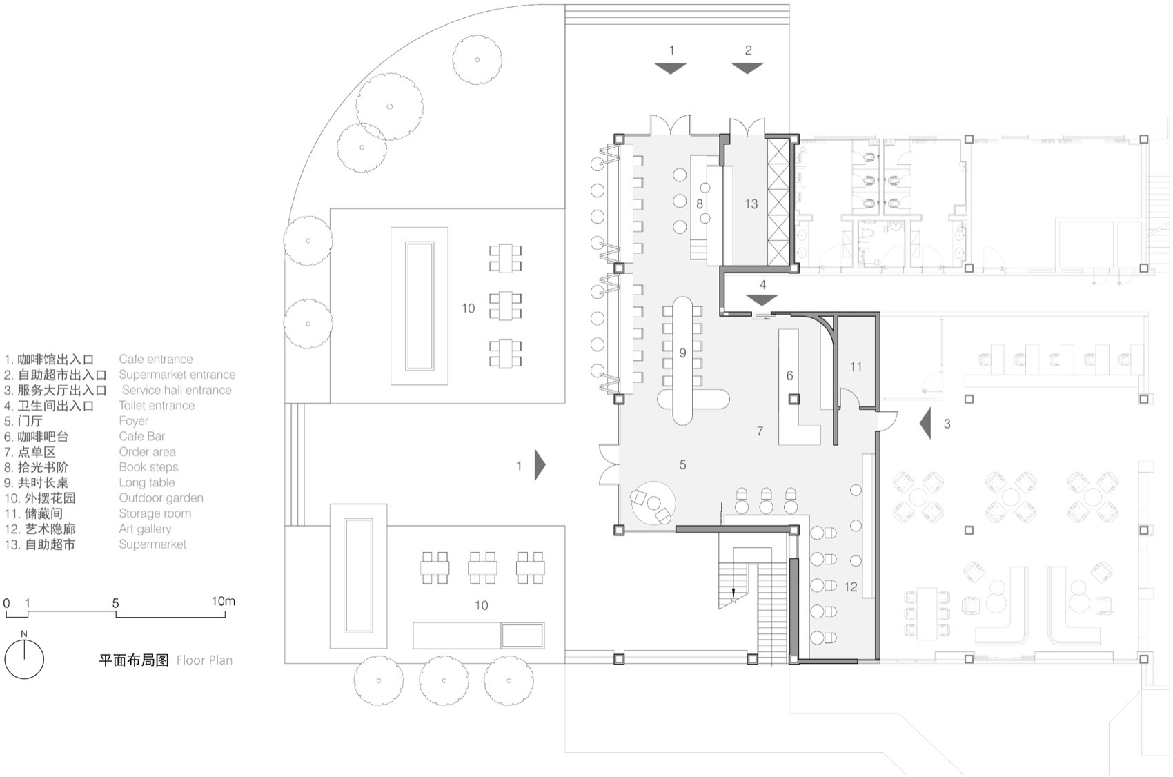 Dreamland追光咖啡馆丨中国铜川丨即时设计研究所（IM Design）-104