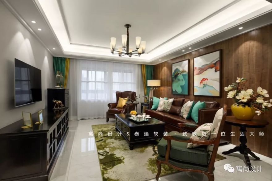 《青林湾光阴故事》寓尚设计打造温馨小家庭空间-28