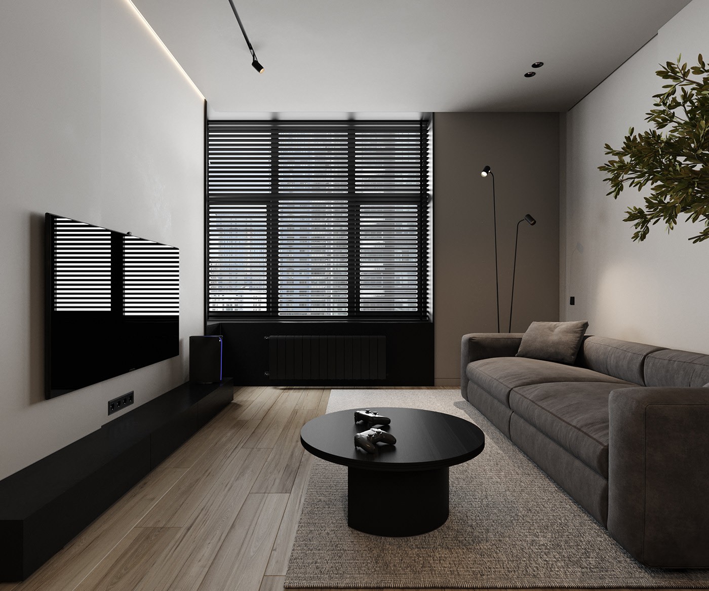 59㎡小空间公寓设计 简单雅致！-1