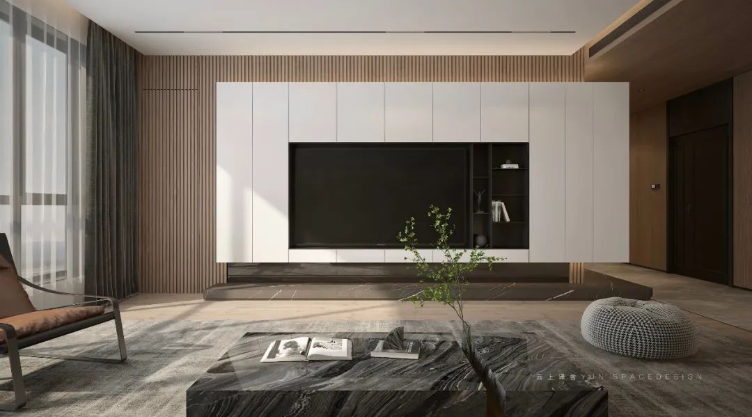 云上设计 | 龙廷贵府 220㎡现代私宅,演绎品质生活-10