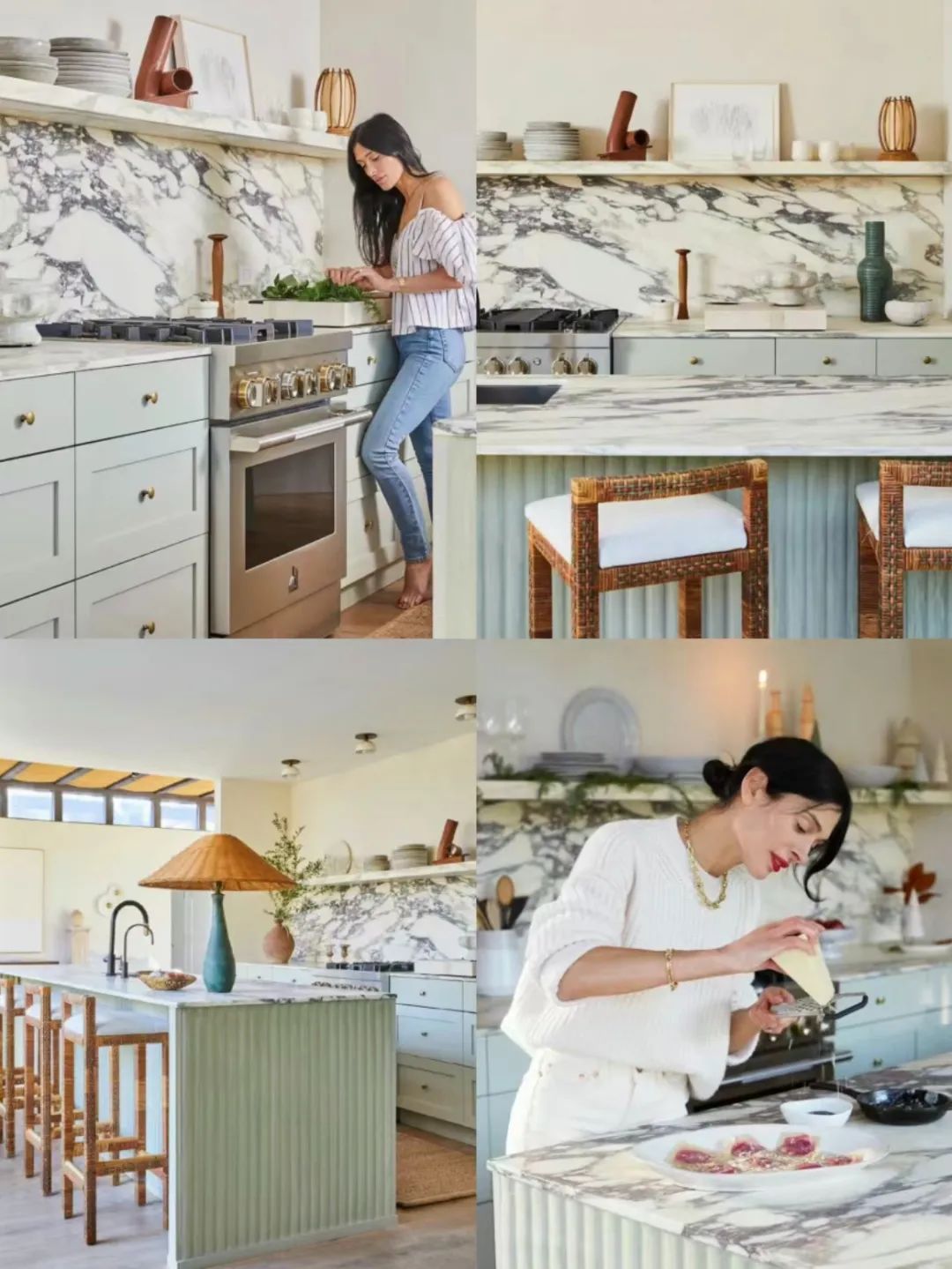 法式装修天花板女神 | 纽约Athena Calderone斜杠女神设计案例解析-21