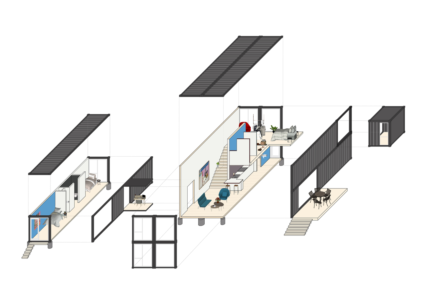 美国阿马甘塞特模块化住宅-20
