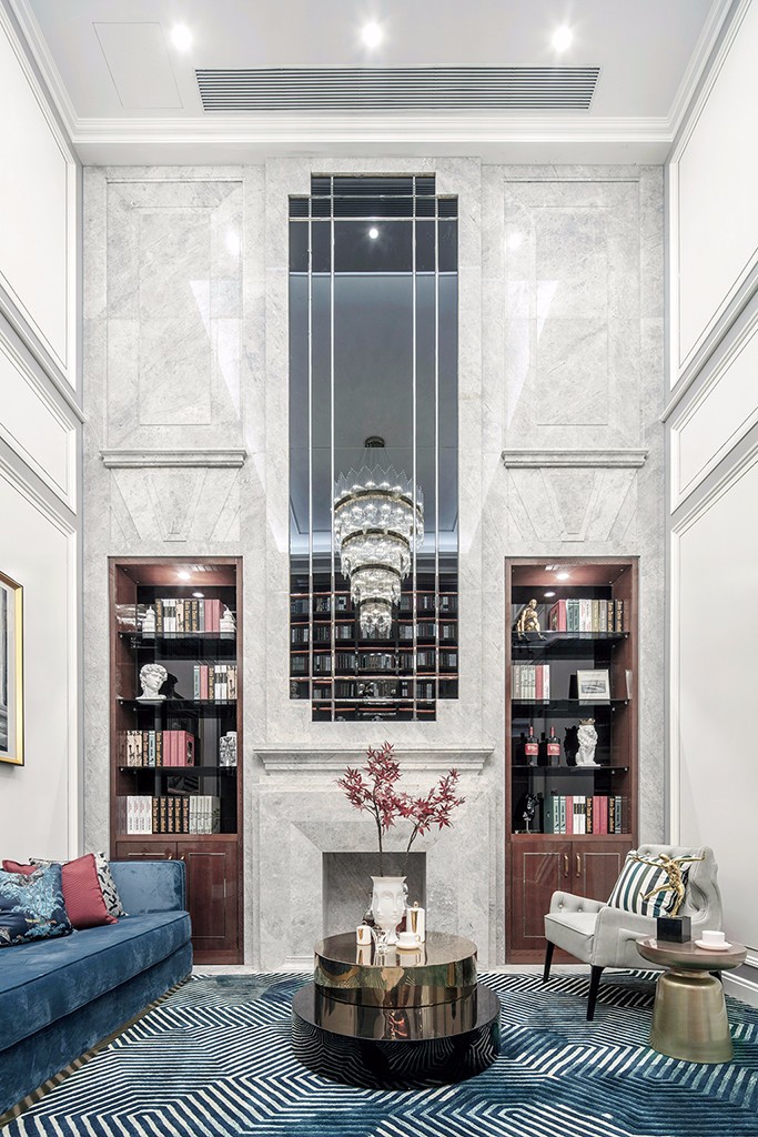 520m²法式尊贵奢华样板间设计方案-34