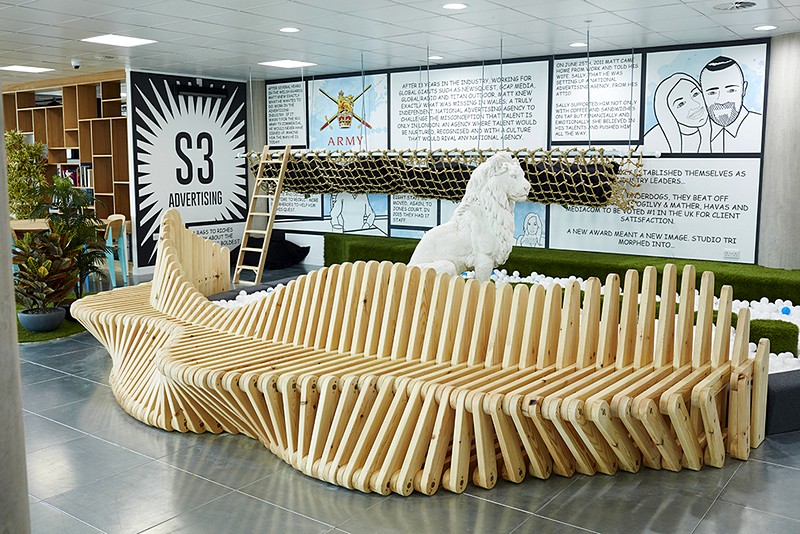 创意无限！派拉蒙打造酷炫 S3 广告公司办公室-0