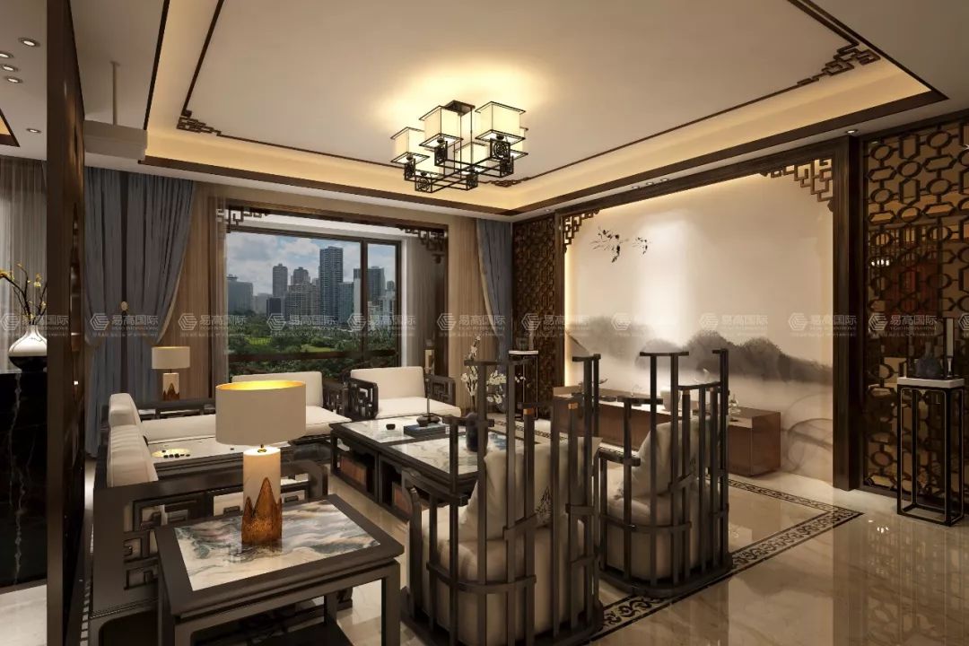 古香古色新中式,武登高设计师打造 220㎡诗意空间-37