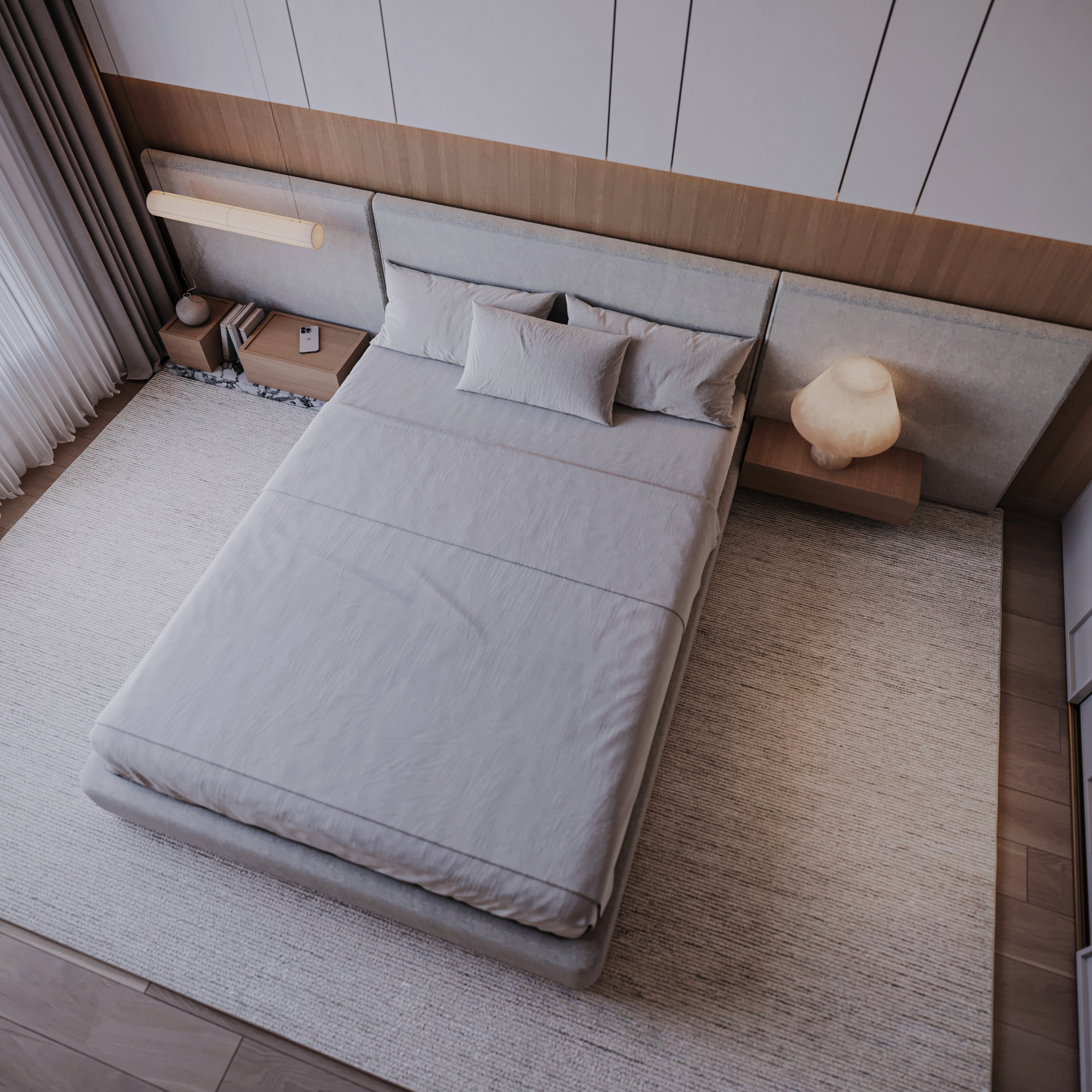 简约房间设计丨澳大利亚丨Emad El  Shahoubi designs,Heba Said-9