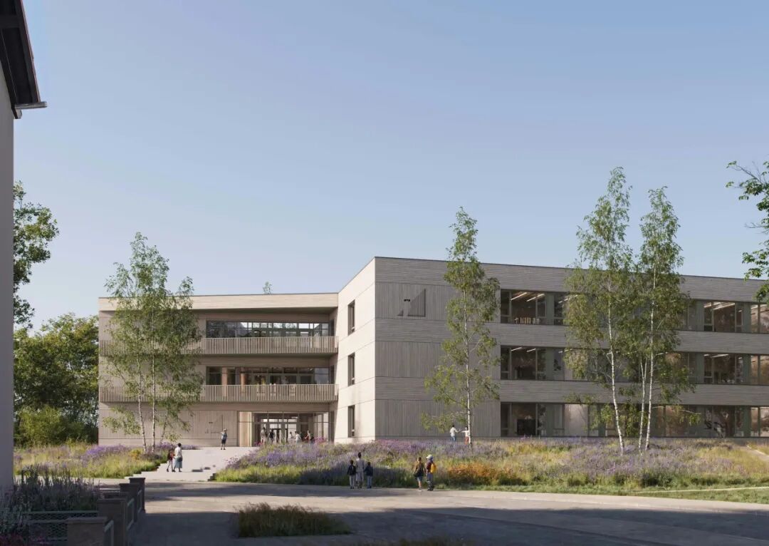 卡塞尔新威廉文理中学丨德国卡塞尔丨盖博建筑设计-10