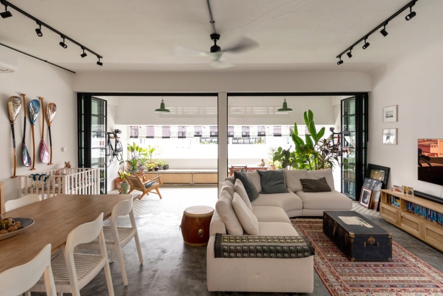 WY-TO 打造独特马赛克公寓,向旅行热情致敬-3