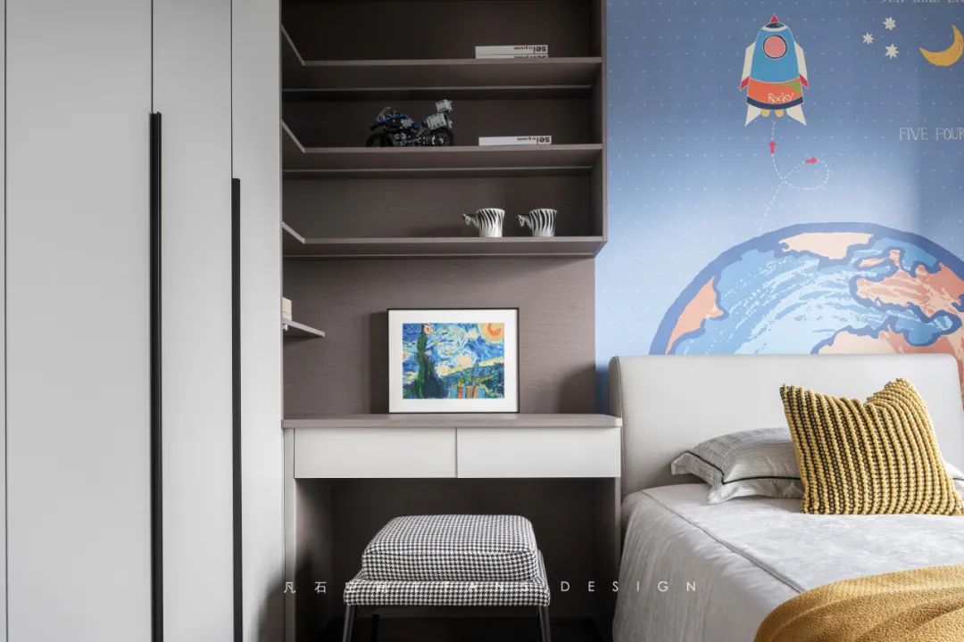 成都 157㎡精装房改造，打造雅奢艺术空间-52