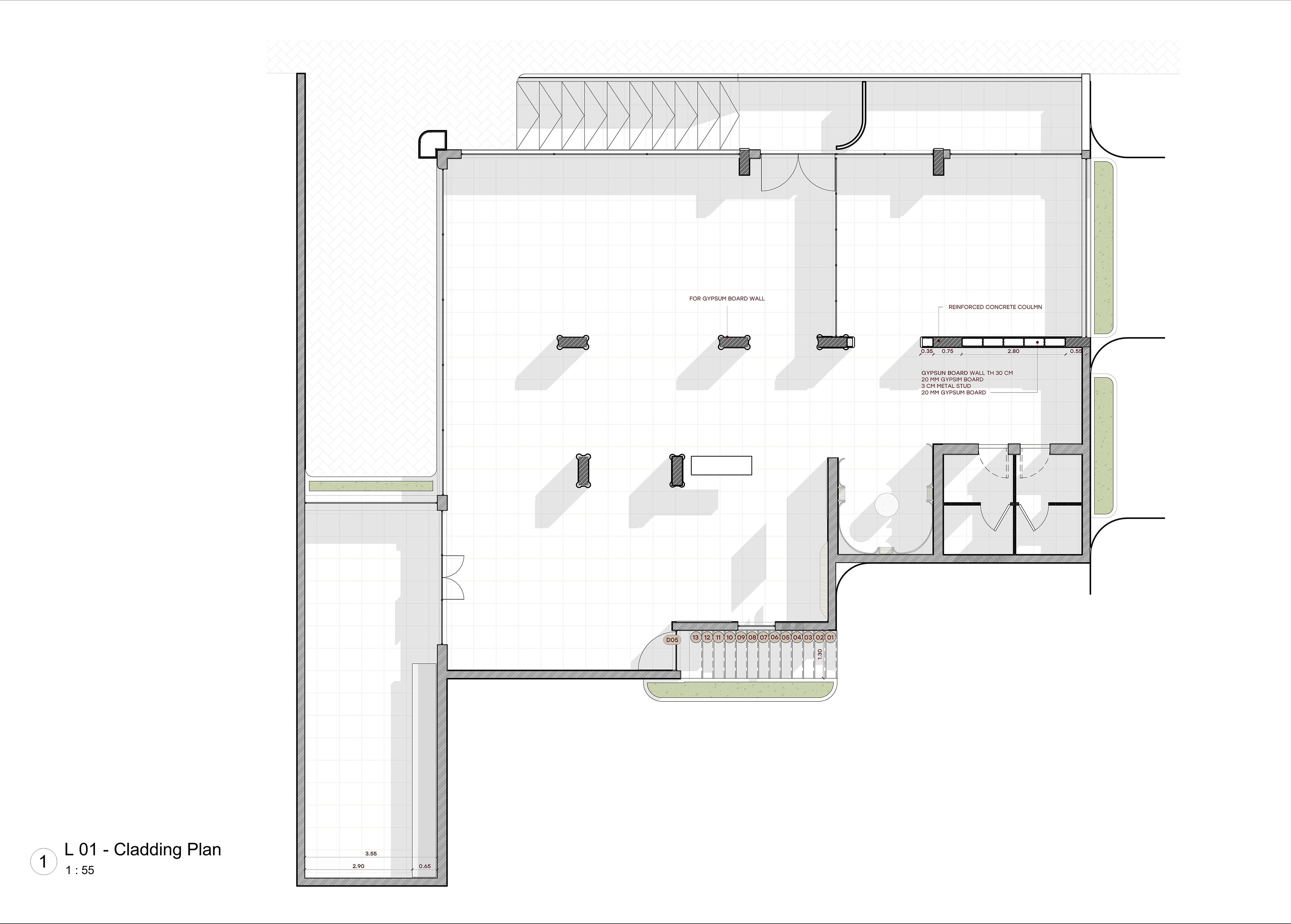 Radha Cafe - Working Drawing-2