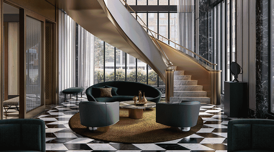 看看这 3 个公寓楼丨新古典设计才有的优雅-0