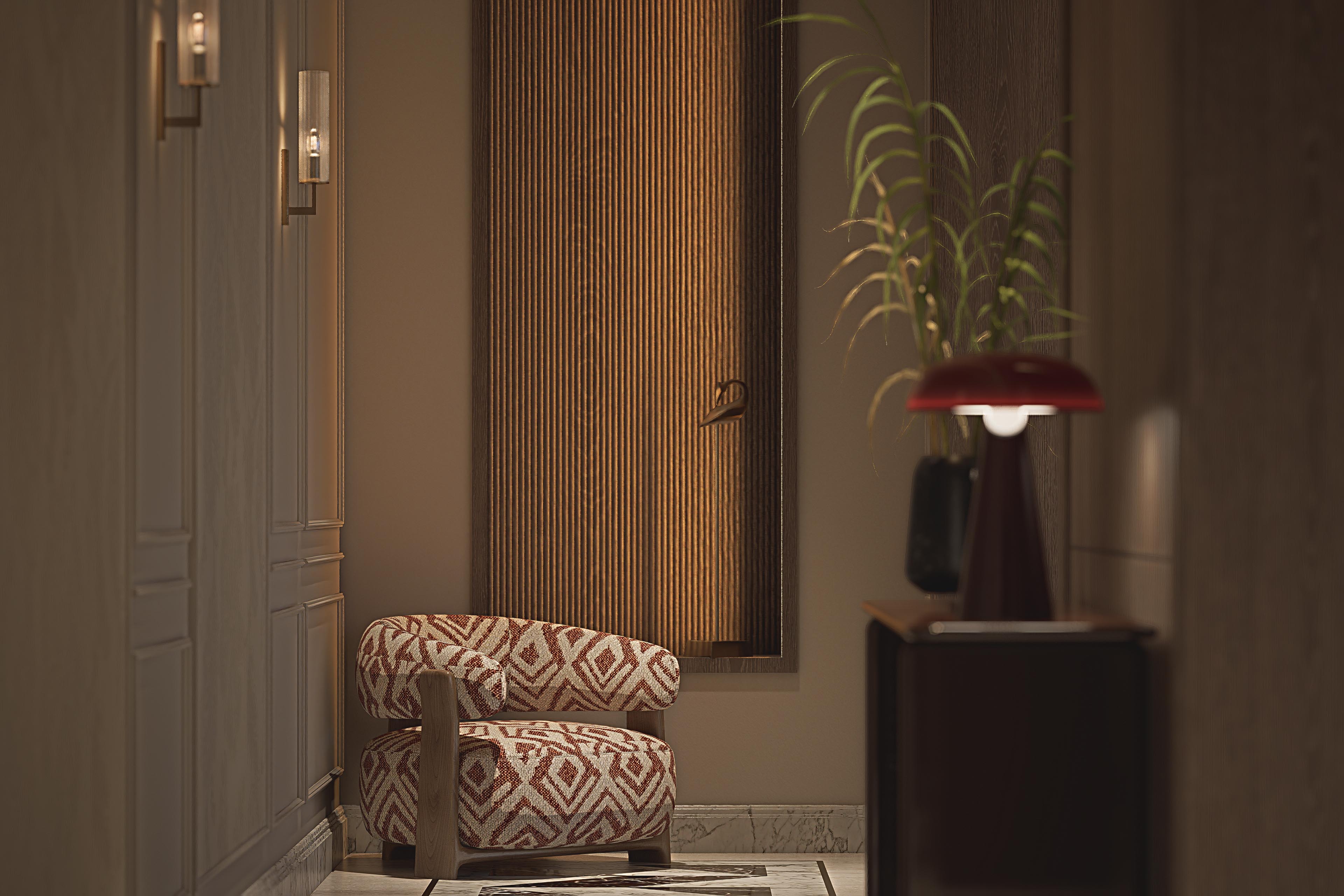 正式起居与餐厅空间设计丨阿联酋-11