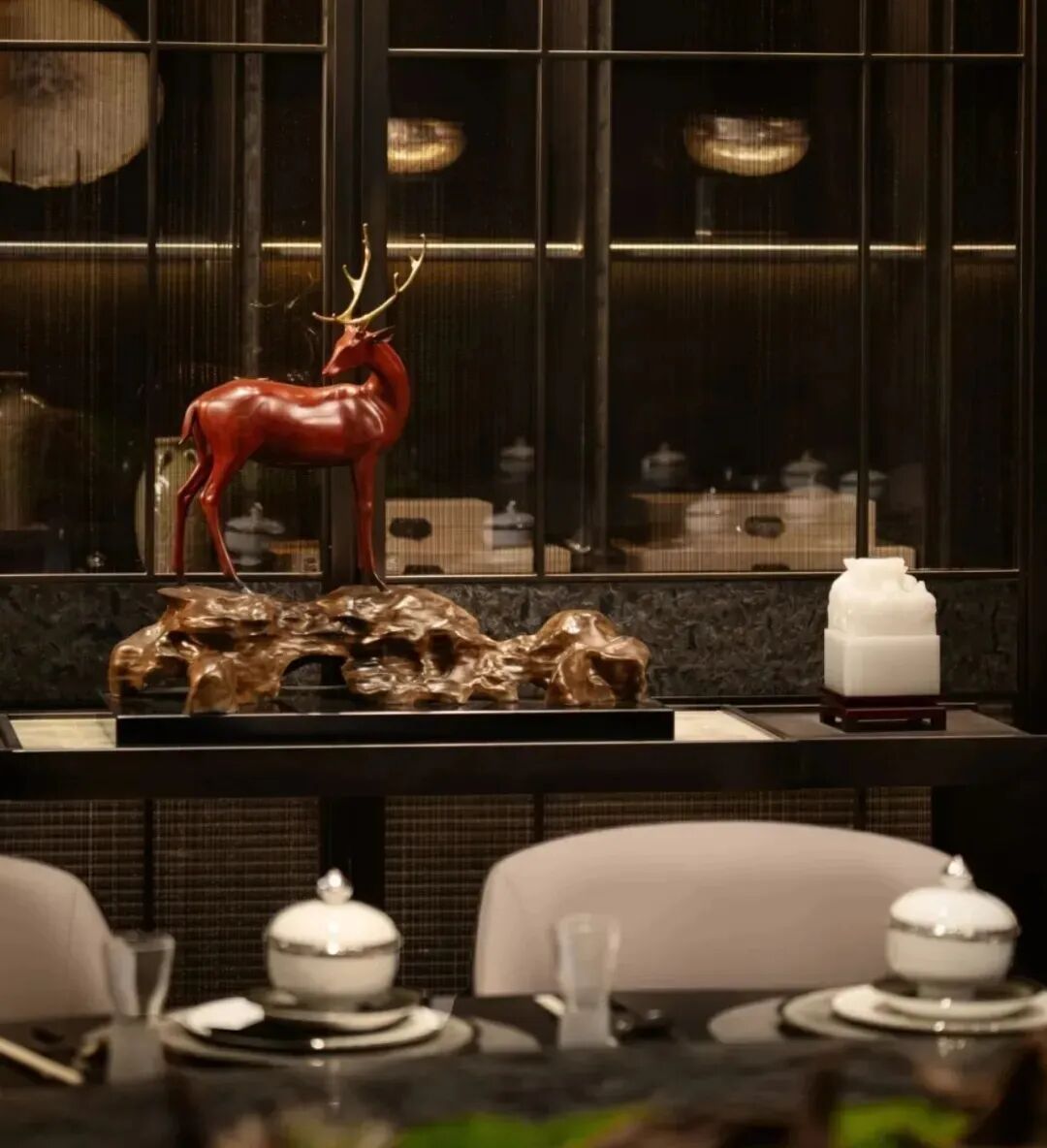 1450㎡新中式，骨子里的审美觉醒了！-18