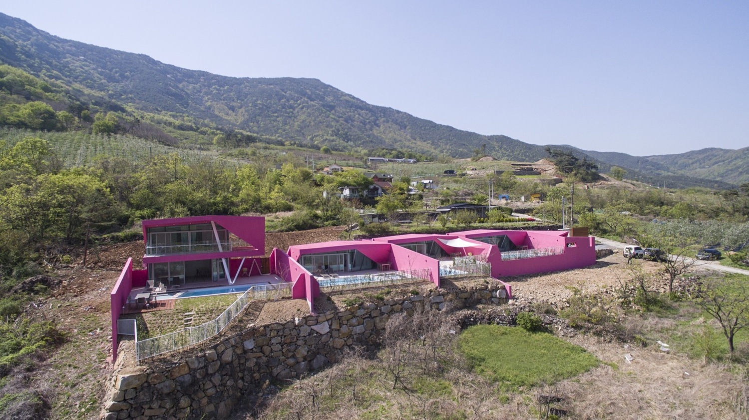 韩国泳池别墅-12