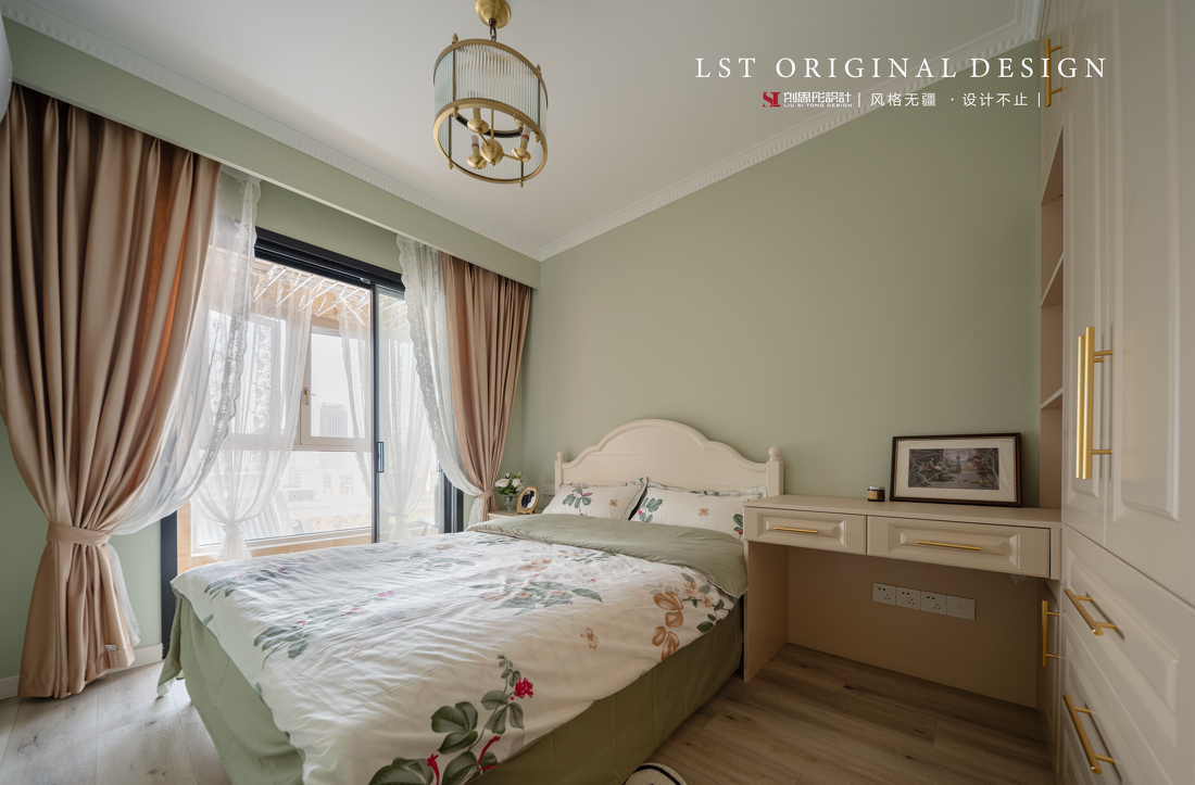 斑斓时光复古客厅设计-39