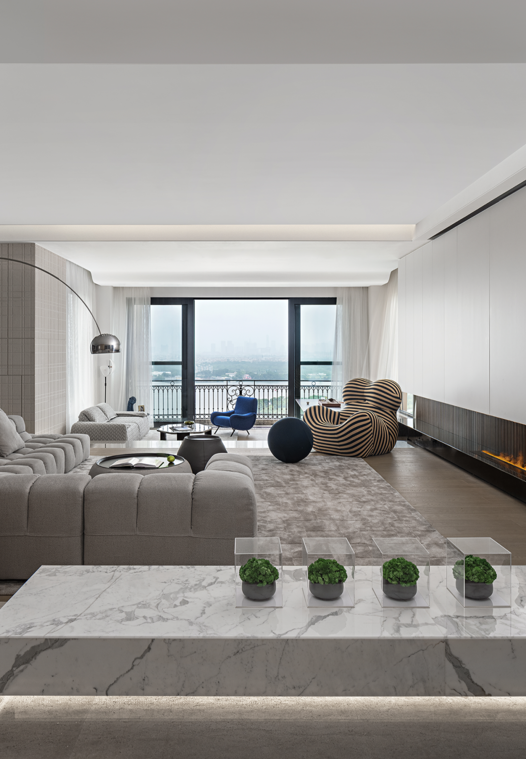 广州星河湾 682㎡江景大平层丨中国广州丨广州慕舍设计顾问有限公司-16