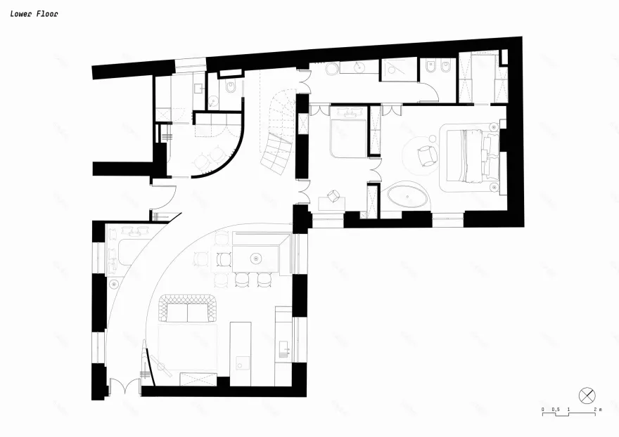巴黎优雅公寓丨法国巴黎丨noa* network of architecture-26