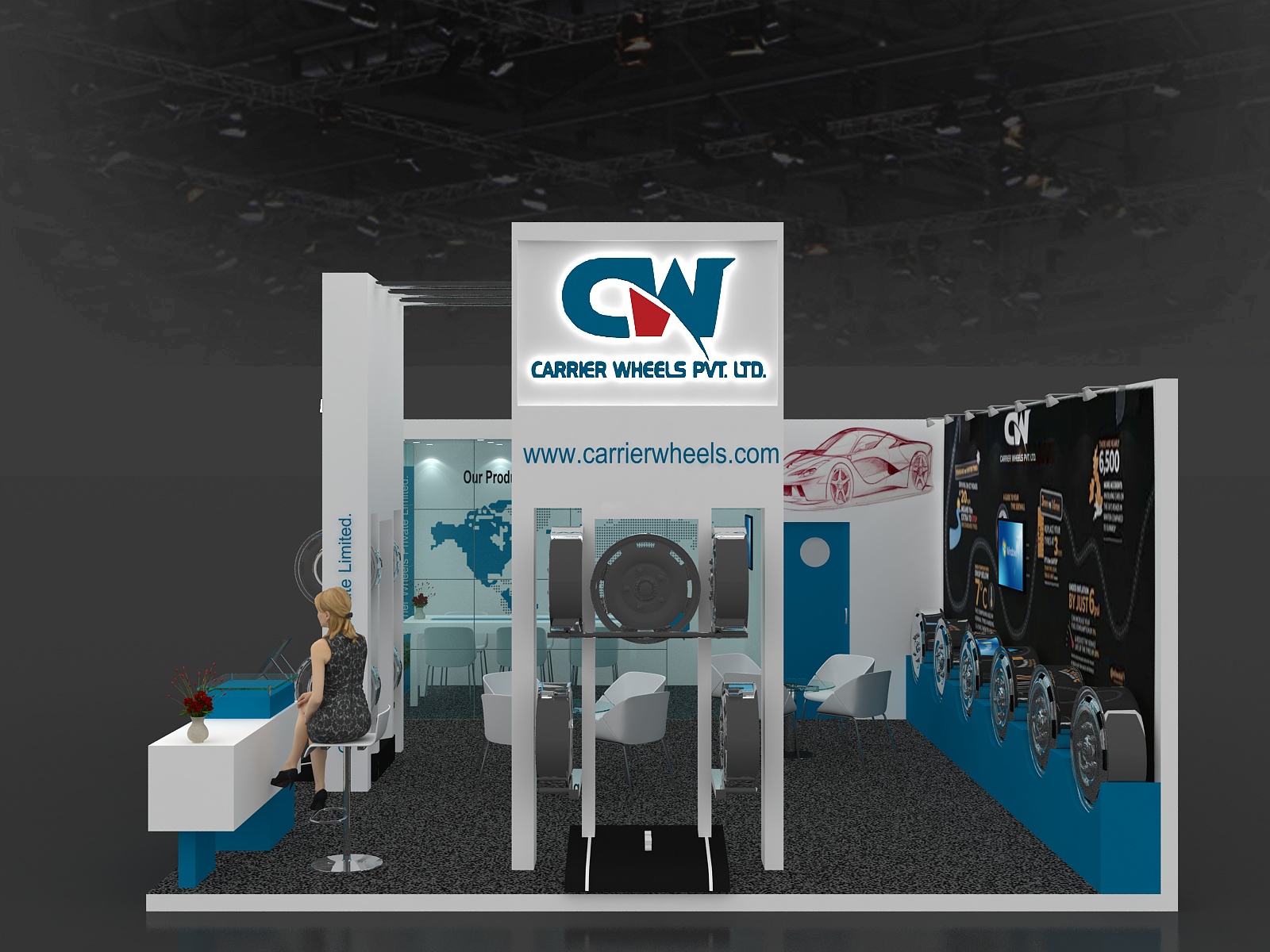 Carrier Wheels Pvt. Ltd Auto Expo-1