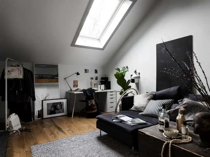 复古建筑中的现代迷你阁楼-11