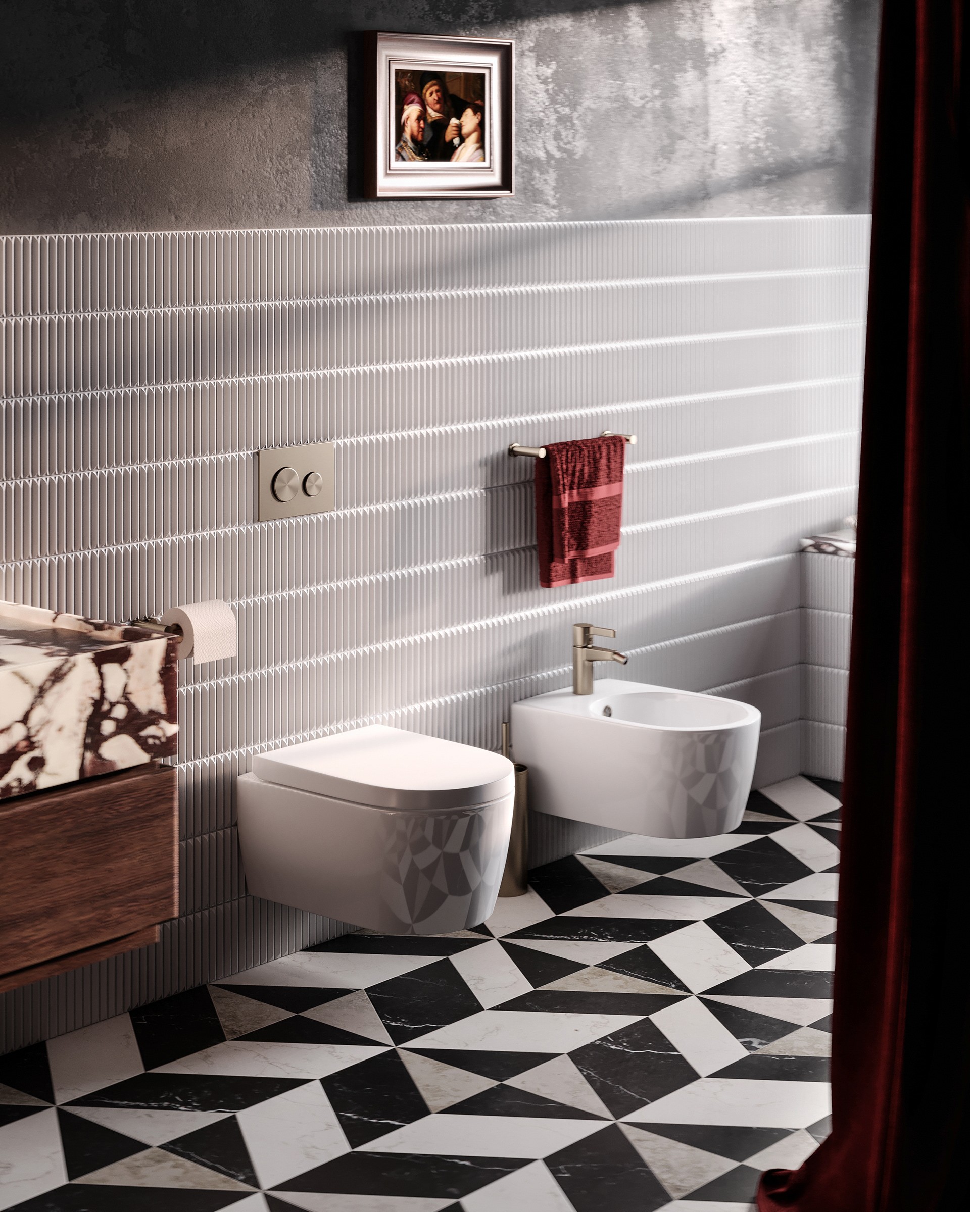 Julia Artukh“深色别墅”概念设计项目-22