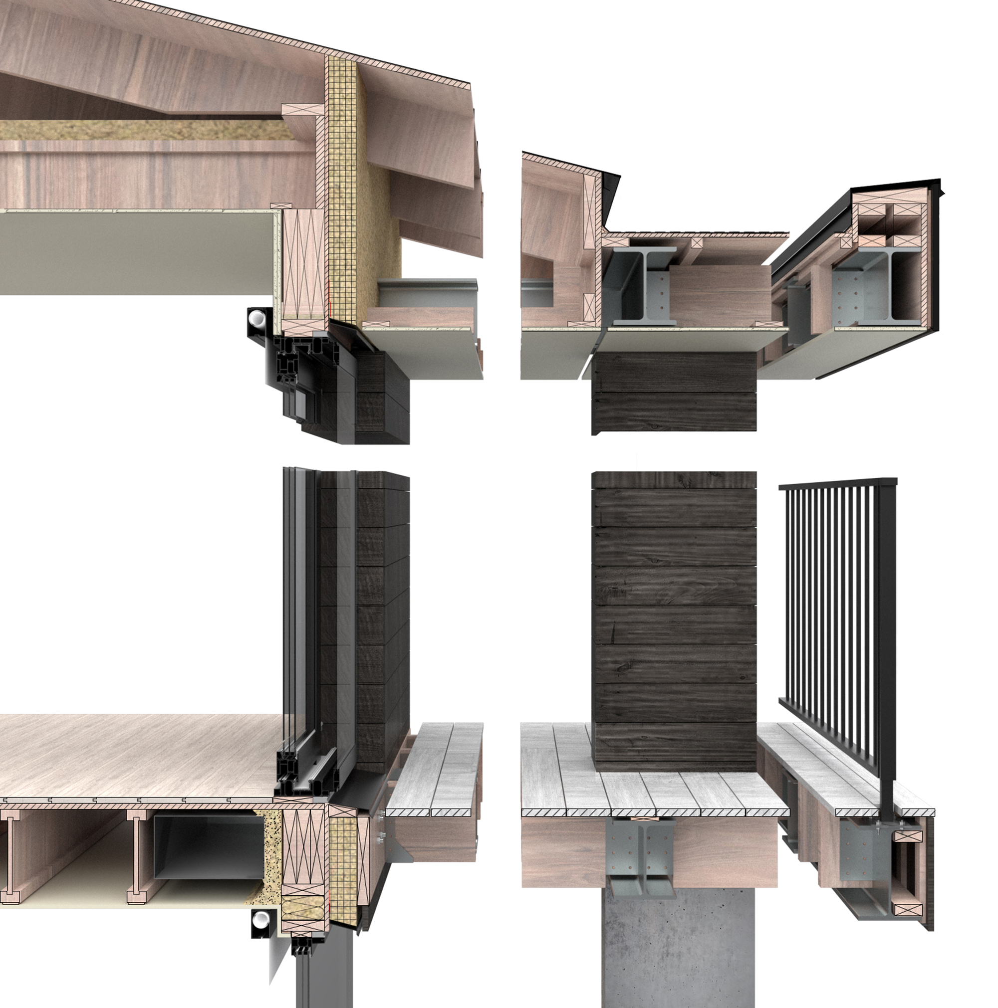 肯纳贝克湖边小屋丨加拿大丨Zerafa Studio-51