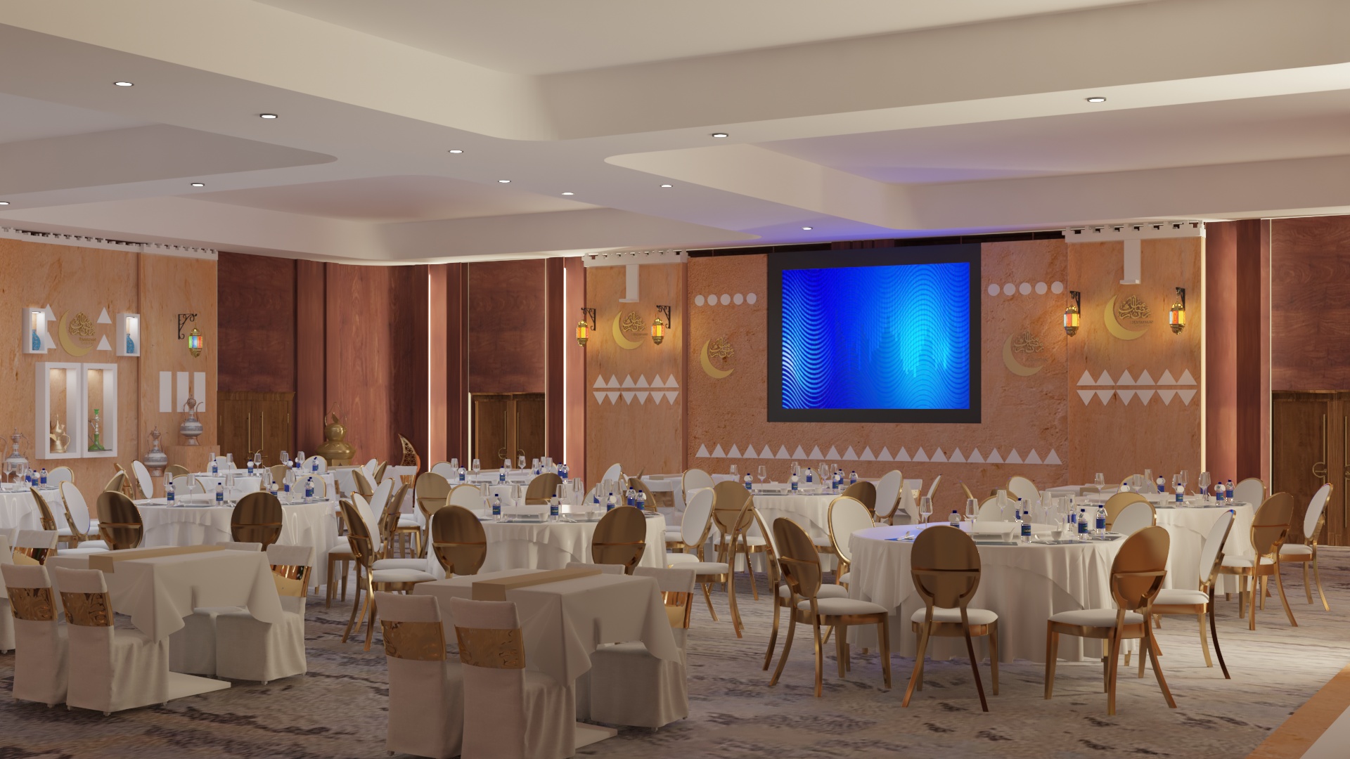 Ramadan event arab decor-ksa- Marriot diplomat-1