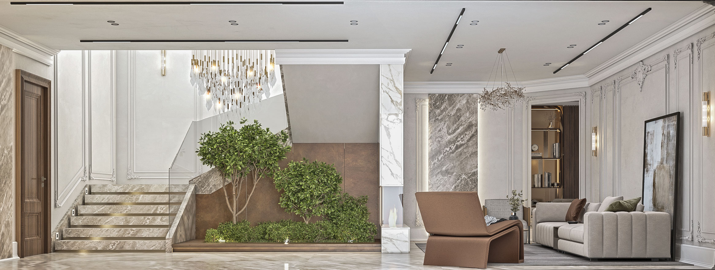 家庭起居室丨Sinam Studio-13