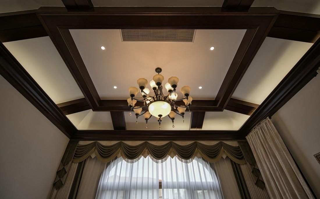 美式家居典范 | 原木浪漫,三客厅设计-22