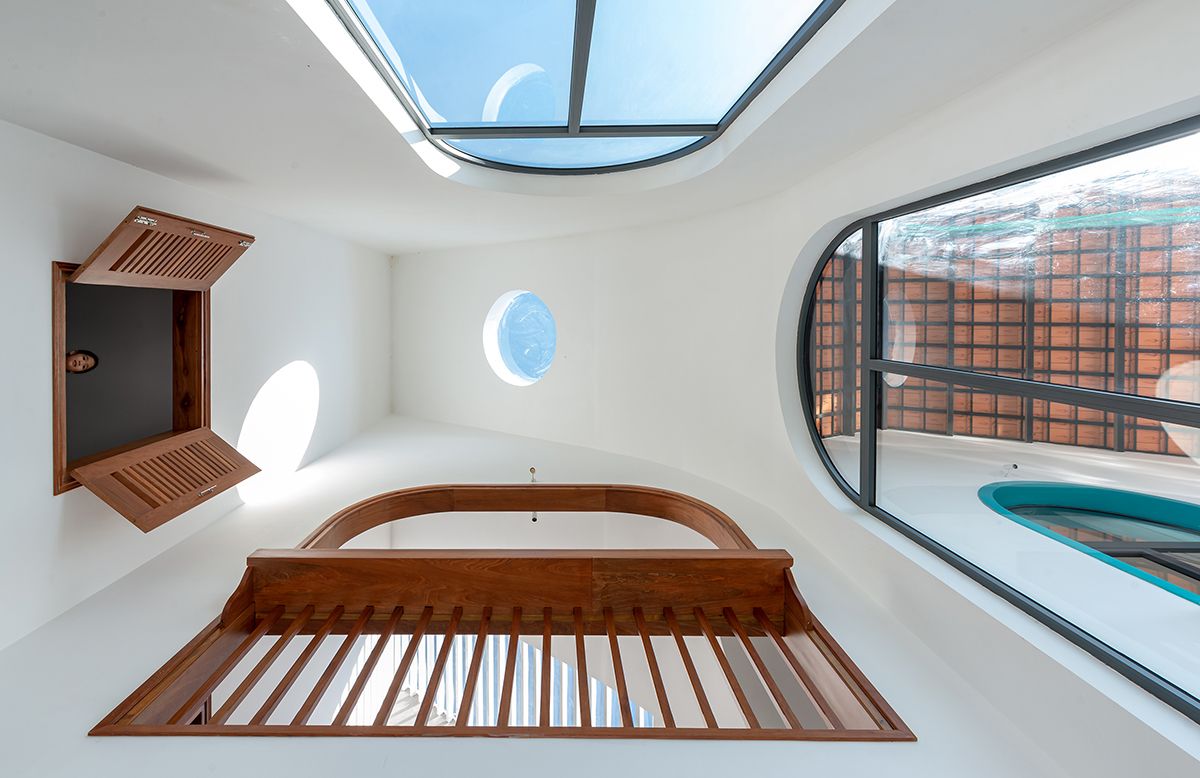 越南 Song Hinh 住宅 | 融合室外景观与室内设计的现代家庭住宅-10