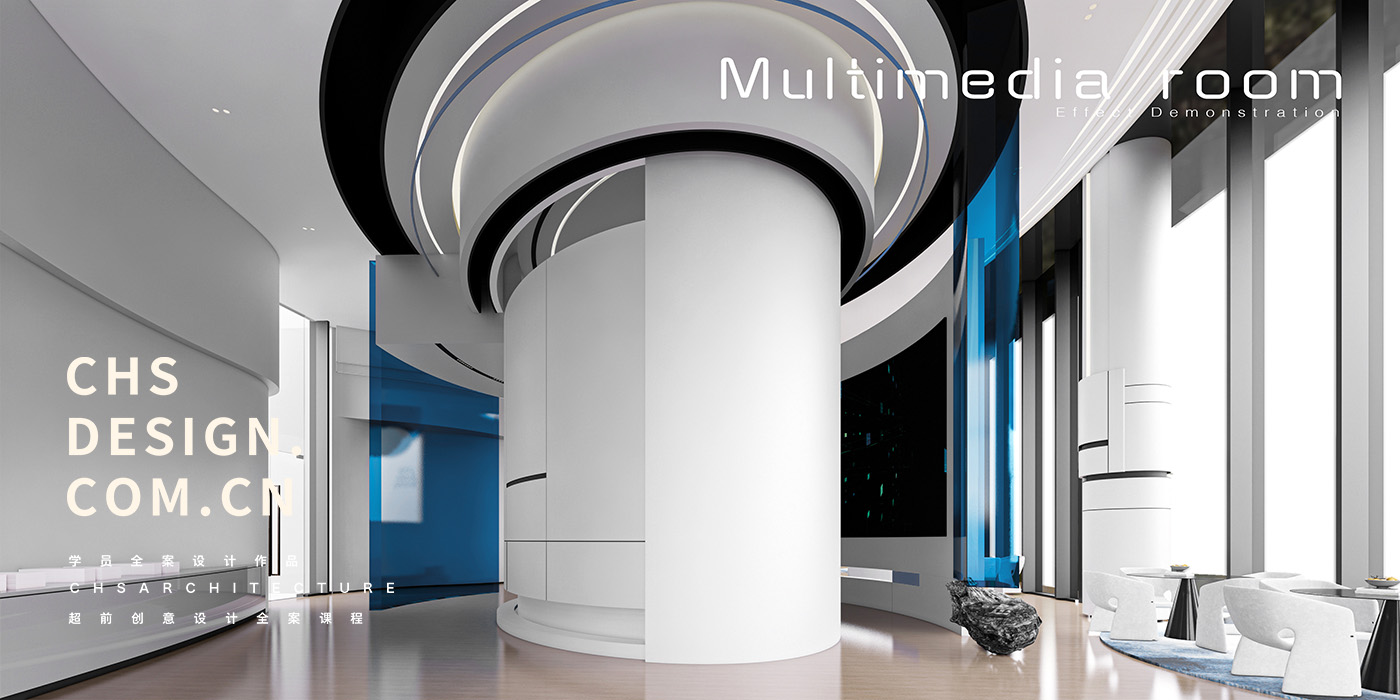 曲线海洋·售楼中心设计丨超前创意设计-21